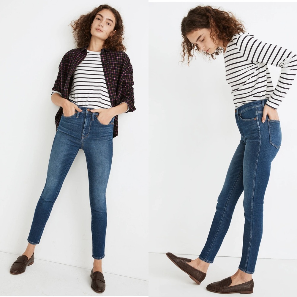 Madewell Women’s 10" High-Rise Skinny Jeans in Winston Wash